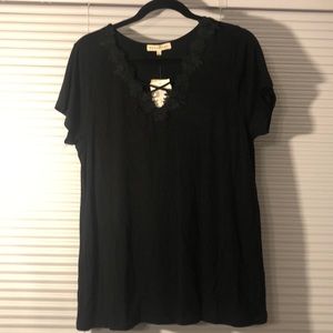 NWT Black Tee